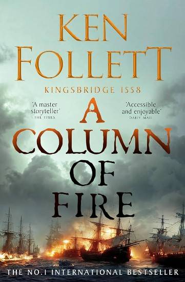 Book titled: A Column of Fire